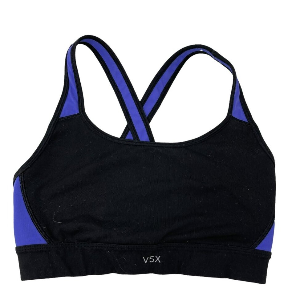 Victorias Secret VSX The Player Sports Bra Womens Small Crossback Activewear